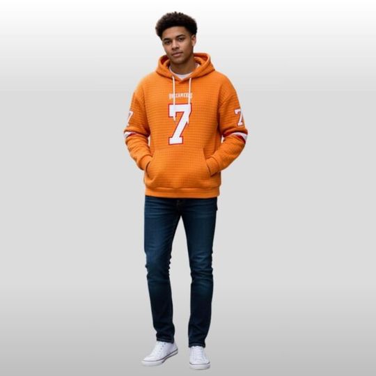 Buccaneers 7 Irving Waffle Hoodie