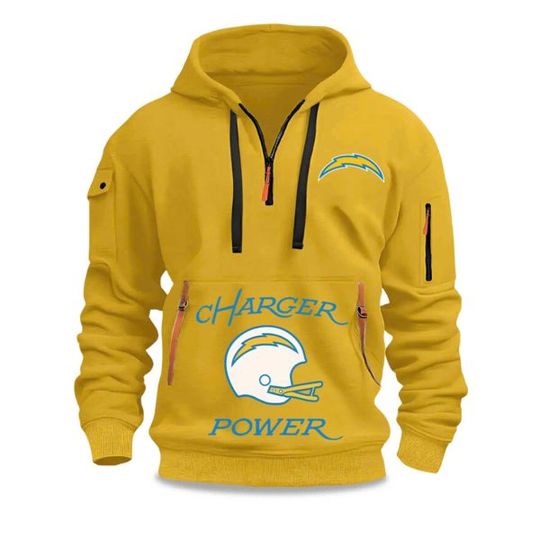 Chargerss Charger Power 2025 Quarter Zip Hoodie