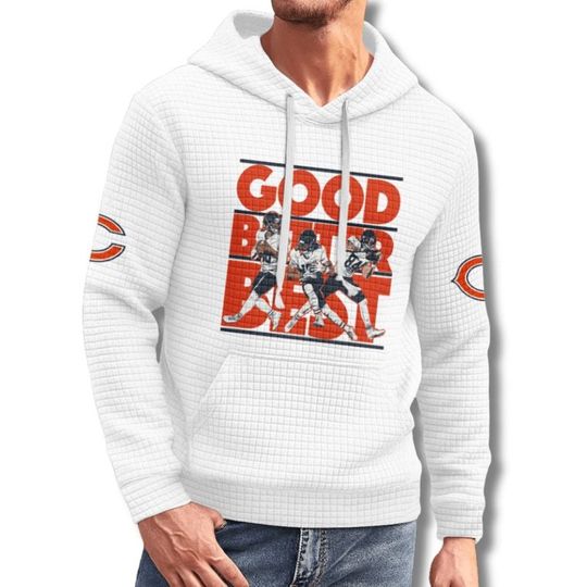 Bears Good Better Best Waffle Hoodie