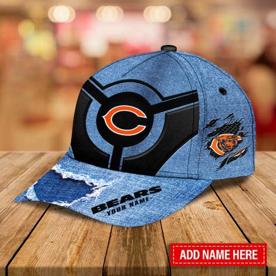 Discover Chicago Bears Personalized Classic Cap