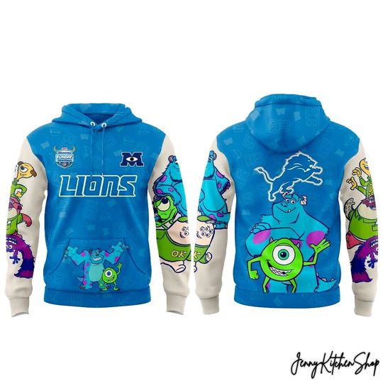 Detroit Lions Monster Funday Football Limited Hoodie