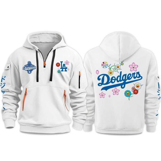 Dodgerss Murakami World Series Champions 2025 Quarter Zip Hoodie