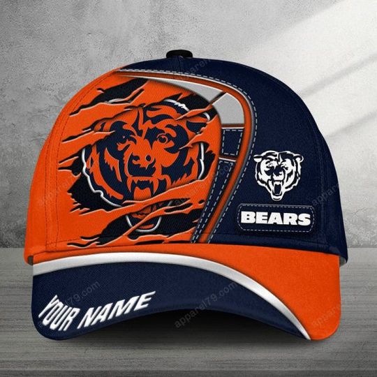 Chicago Bears Personalized Classic Cap