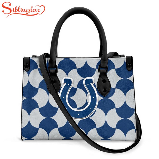 Discover Indianapolis Colts India Mahdavi’s Bold Bisazza Pattern Leather Handbag