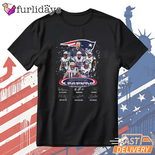 Discover New England Patriots Super Bowl Champions History Graphic T-Shirt