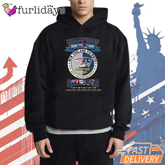 New England Patriots Championship Legacy Emblem Hoodie