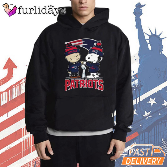 New England Patriots Cute Cartoon Fan Art Graphic Hoodie