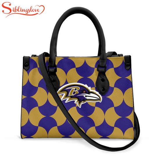 Baltimore Ravens India Mahdavi’s Bold Bisazza Pattern Leather Handbag