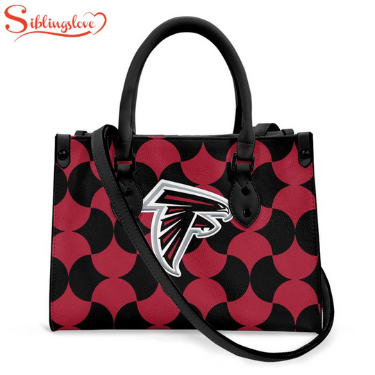 Atlanta Falcons India Mahdavi’s Bold Bisazza Pattern Leather Handbag