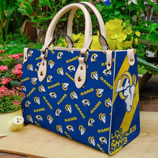 Discover Los Angeles Rams Leather Hand Bag