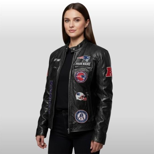 Personalized Harley Motor Racing Davidson Leather Jacket