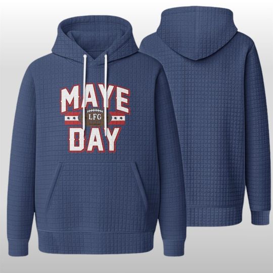 New England Maye Day Waffle Hoodie