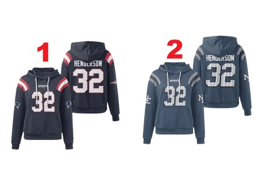 New England Henderson 32 Waffle Hoodie