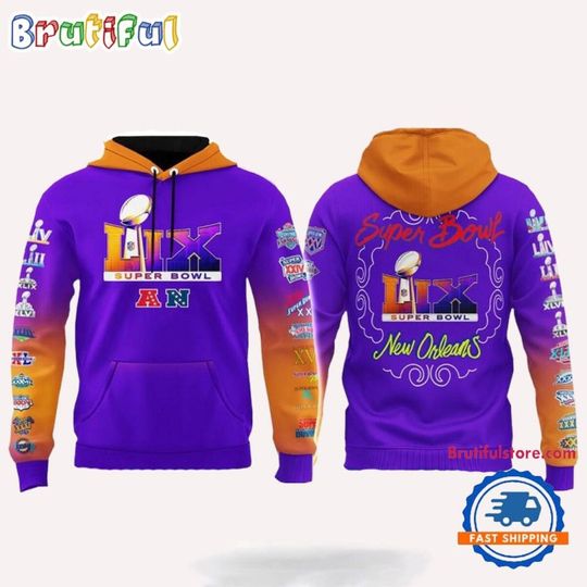 Discover Super Bowl LIX 2026 3D Hoodie Shirt