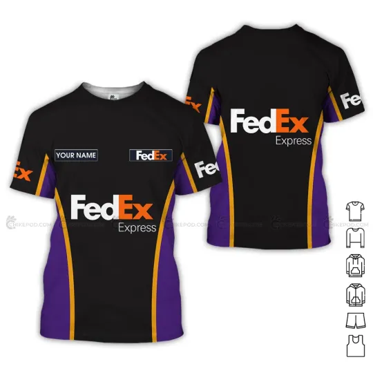 Personalized Name Fedex 3D Shirt