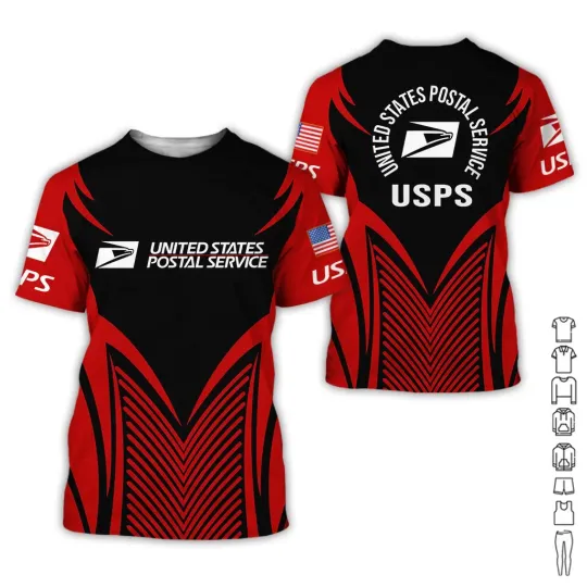 Postal Worker 3D Shirt