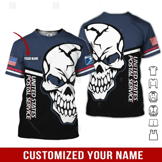 Postal Workers 3D Shirt