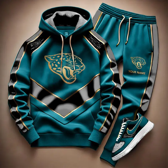 Discover Personalized football Jacksonville Jaguars Combo Hoodie Long Pants Gift For Fan
