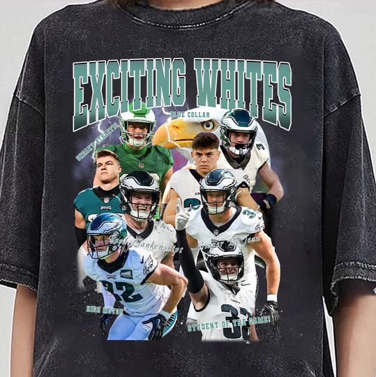 Cooper DeJean Reed Blankenship Exciting Whites Shirt