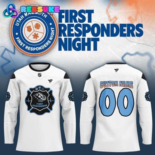 Utah Mammoth x First Responders Night 2026 Hockey Jersey