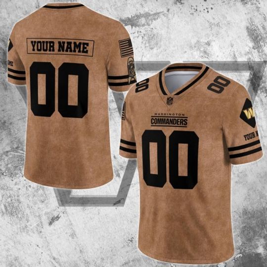 Discover Washington Commanders Personalized V-neck Football Jersey Sport Gifts For Fan