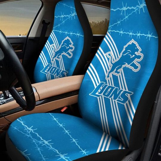 Detroit Lions Car Seat Covers