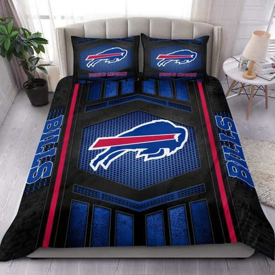 Buffalo Bills Personalized Bedding Set Best Gift For Fan