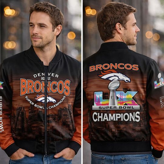 2026 Denver Broncoss LX Champions Commemorative Jacket