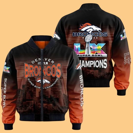 Discover 2026 Denver Broncoss LX Champions Commemorative Jacket