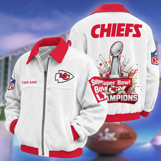 Kansas City Chiefs Super Bowl LX Varsity Bomber Jacket, Football Lover Jacket