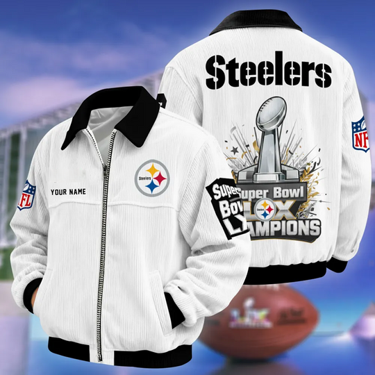 Pittsburgh Steeler Super Bowl LX Varsity Bomber Jacket, Football Lover Jacket