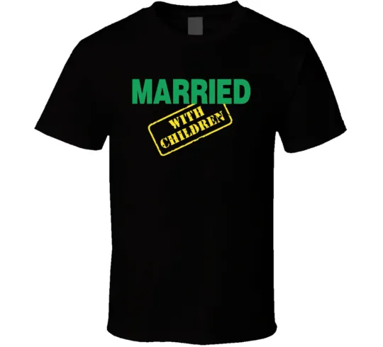 Discover Married With Children Retro 80s Tv Show Logo Fan T Shirt