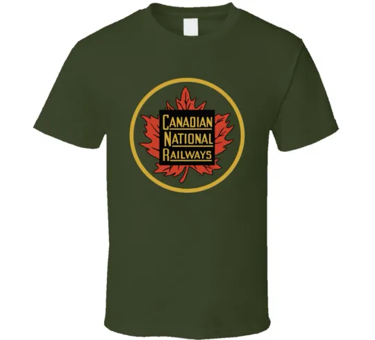 Discover Canadian National Railroad T Shirt