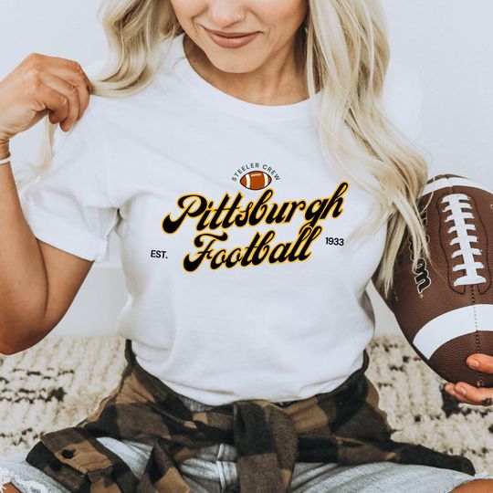 Discover Steel City Football Game Day shirt, Pittsburgh Football Shirt, Tailgate Outfit, Football Fan Gift, Sunday Football Apparel, PIT Gift