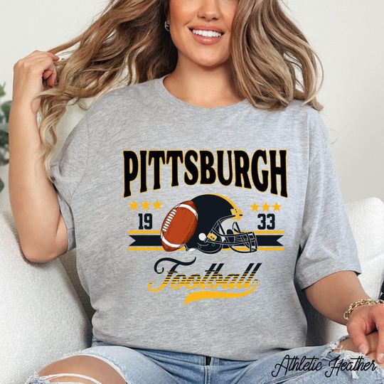 Discover Pittsburgh Football Game Day Shirt, Steeler Football Shirt, Womens Steeler Gift, Tailgate Shirt, Pittsburgh Fan Shirt