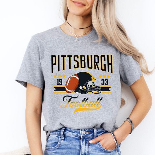 Discover Pittsburgh Football Game Day Shirt, Steeler Football Shirt, Womens Steeler Gift, Tailgate Shirt, Pittsburgh Fan Shirt