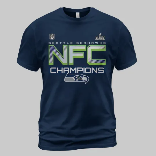 Seattle Seahawks 2026 Championship Super Bowl LX T-Shirt