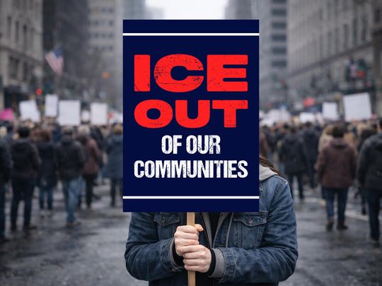 Discover ICE Out Of Our Communities Yard Sign, Anti Ice Outdoor Sign, Stop ICE Terror March Protest, Political Protest Sign, Emergency Call To Action