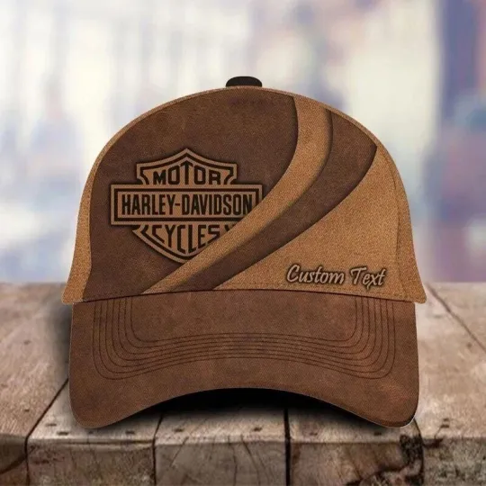 Discover Personalized Harley Motor Davidsonn Racing Classic Cap Gift For Husband Dad