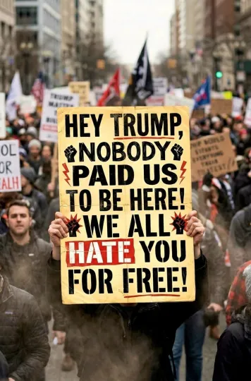 Discover Anti-Trump Protest Sign ICE Detention Sign Wall Decor