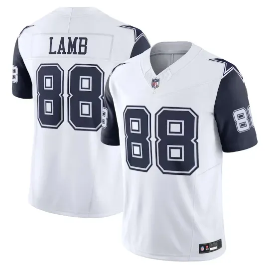 Discover NWT Men's Cowboys #88 CeeDee Lamb White Limited All Stitched Player Jersey S-3XL