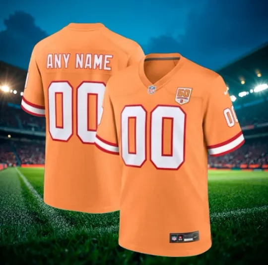 Costume Buccaneers Creamsicle 50th Season Jersey