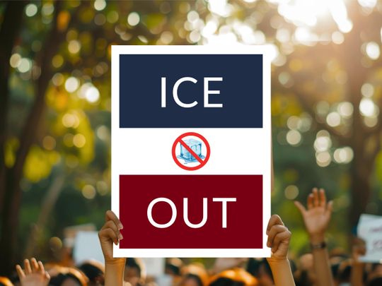 Ice Out Protest Sign, Anti Trump Poster, Pro Immigration, Human Rights Printable, Political Activist Wall Art