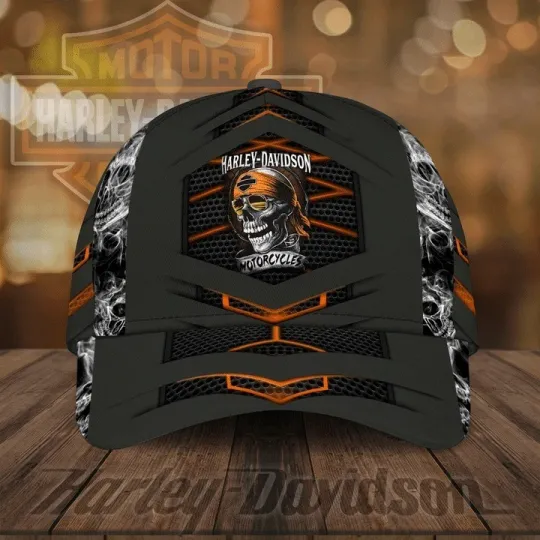 Discover Harley Motor Davidsonn Racing Classic Cap Gift For Husband Dad