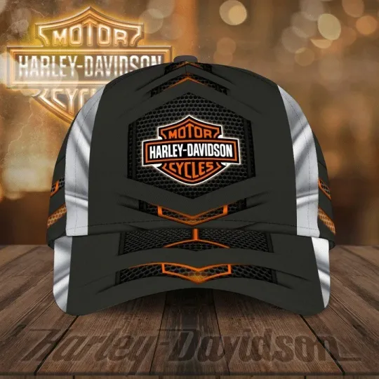 Discover Harley Motor Davidsonn Racing Classic Cap Gift For Husband Dad