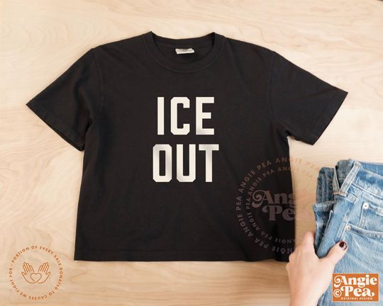 Discover Abolish ICE Boxy T-Shirt