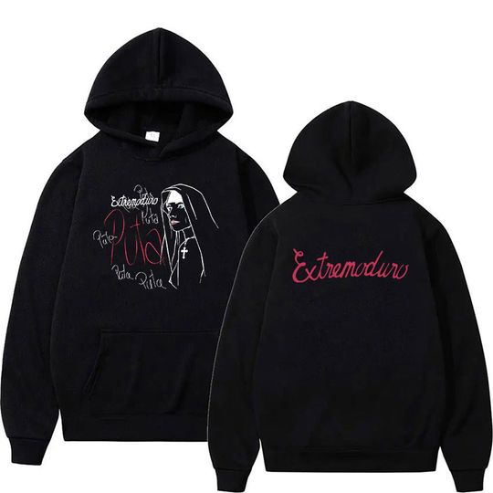Discover Rock Band Extremoduro Tour 2026 Hoodie Men's Women Vintage Long Sleeve Oversized Sweatshirt Man Hip Hop Fashion Clothing Hooded