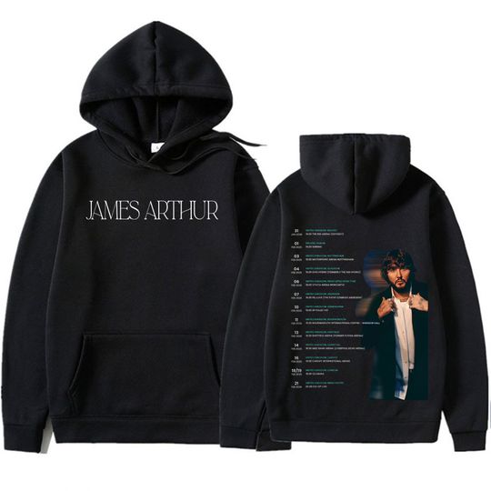 Singer James Arthur Hip Hop Music Hoodie Men Women Fleece High Quality Pullover Spring Autumn Casual Oversized Loose Sweatshirt
