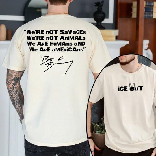 Discover Bunny Ice Out Shirt, Abolish Ice, Protest Abolish Tee, Activism Apparel