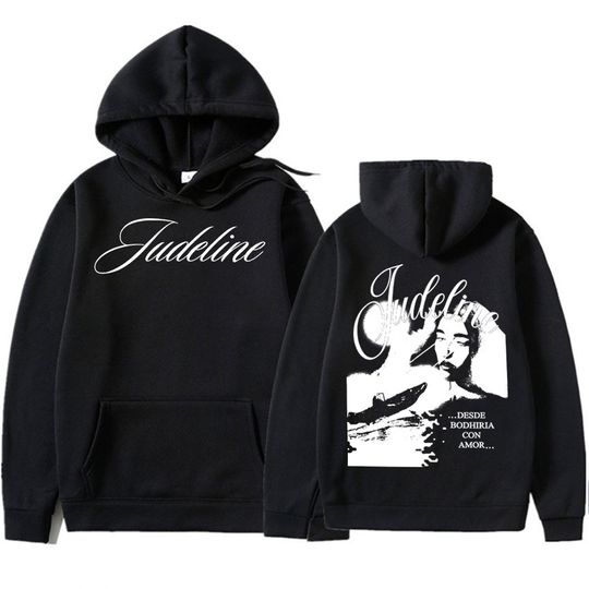 Discover Singer Judeline 2026 Fashion Album Tour Pullover Mens Womens Tide Hoodie Long Sleeved Loose Oversized Fleece Cozy Tops Teenagers